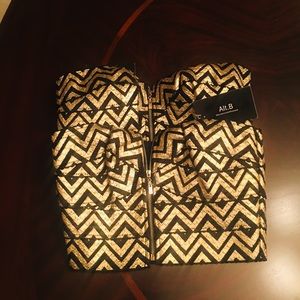 Gold Aztec Top
